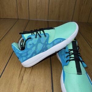 Air Jordan Youth Girls‎ Size 5.5Y Blue Running Mesh Sneakers